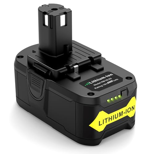 Batería-MAFACBAC-de-18-V-para-Ryobi-One+:-para-taladros-Ryobi-One-Plus-P189,-P108,-P102,-P103,-P104,-P105-y-P107-de-6,0-AH-y-iones-de-litio-de-18-V---Batería-de-litio-inalámbrica-PBP005