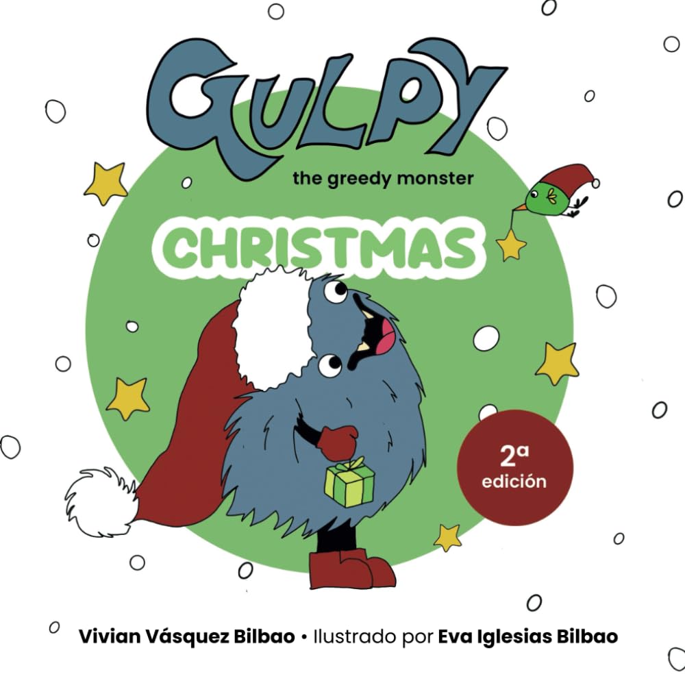 Libro: Gulpy, the greedy monster. CHRISTMAS
