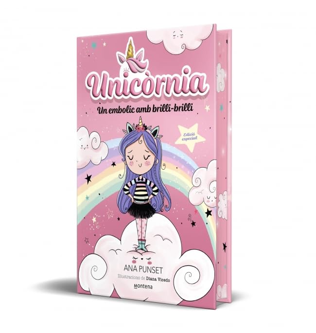 Libro: Unicòrnia 1 - Un embolic amb brilli-brilli (edició especial): Un llibre màgic amb purpurina a la coberta! (Univers Unicòrnia)