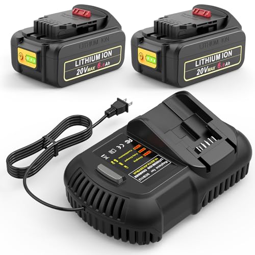 TREE.NB-Batería-de-repuesto-de-6.0-Ah-para-Dewalt-de-20-V-y-cargador-combinado-compatible-con-N123283,-N123282,-DCB201-2,-DCB201,-DCB203,-DCB204,-DCB205,-DCB206,-DCB181-XJ,-DCB181-y-DCB180-(2-baterías-+-1-cargador)