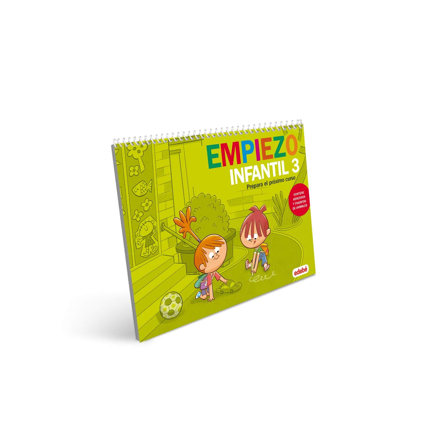 Libro: EMPIEZO INFANTIL 3: Prepara el próximo curso (contiene adhesivos y figuritas de animales) - 9788468341255
