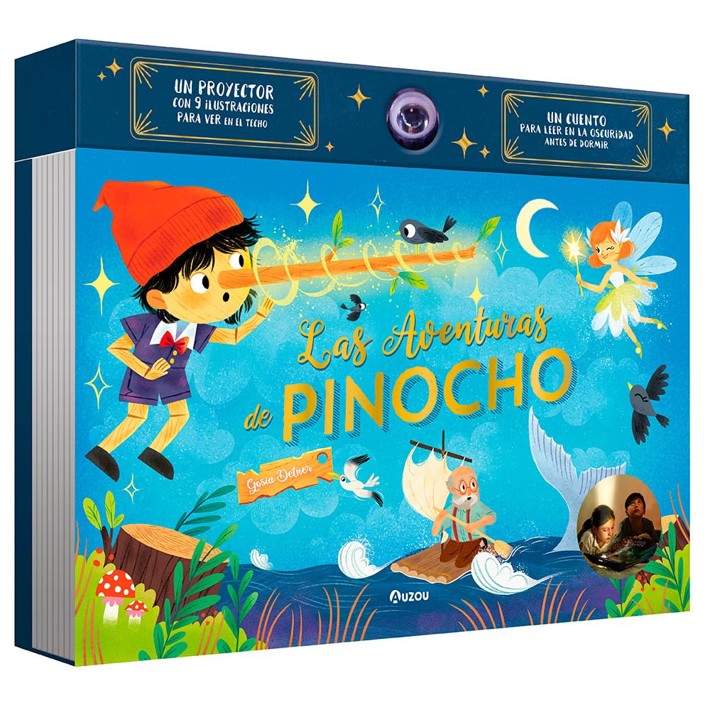 Libro: Las aventuras de Pinocho. Libro proyector