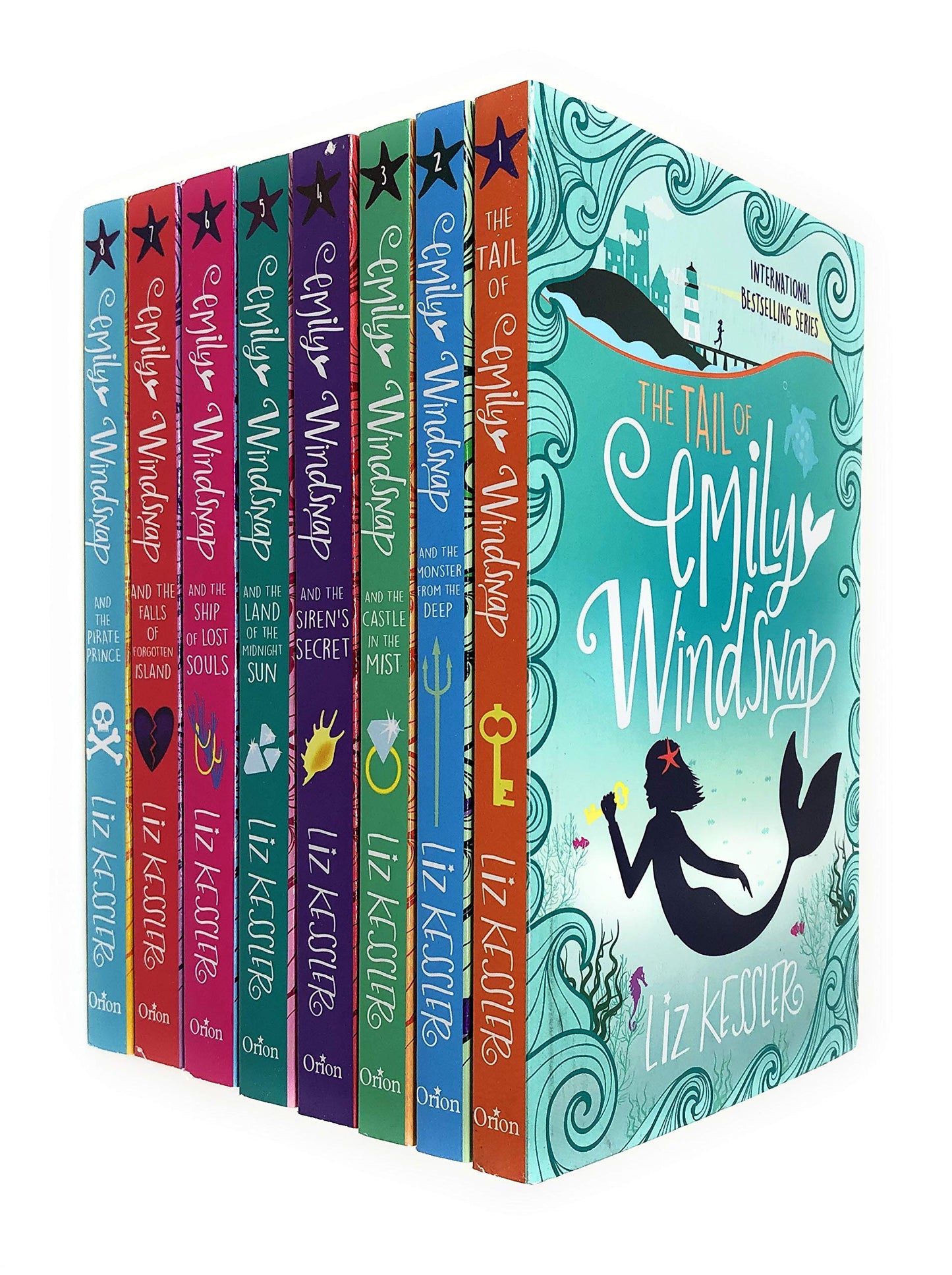 Libro: The Tail Of Emily Windsnap Series 8 Books Collection Set By Liz Kessler