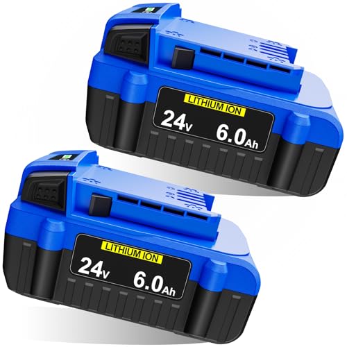 Batería-de-repuesto-JGSPJ-de-6.0-Ah-para-baterías-Kobalt-de-24-V-KB524-03,-KB424-03-y-KB224-03-de-iones-de-litio-de-24-V-máx.-(paquete-de-2)