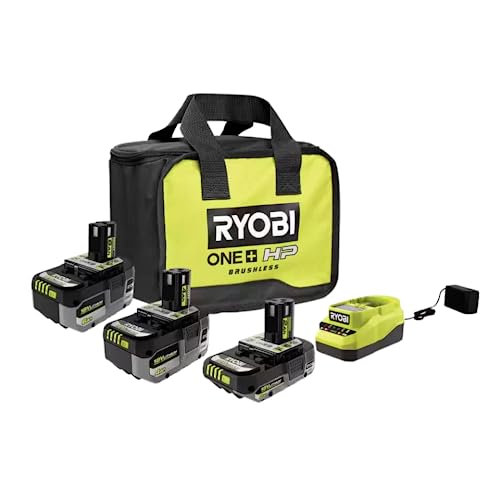 Kit-de-inicio-de-alto-rendimiento-de-iones-de-litio-RYOBI-ONE+-de-18-V-con-baterías-de-2,0-Ah,-4,0-Ah,-6,0-Ah,-cargador-y-bolsa