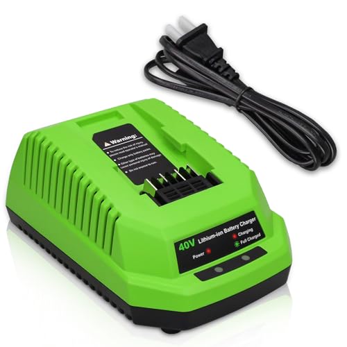 Cargador-rápido-de-repuesto-para-cargador-de-batería-Greenworks-de-40-V-de-iones-de-litio-29482,-29462,-29472,-2901319,-2938302,-BAF702,-L-300-y-BAF704.-Cargador-de-batería-compatible-con-herramientas-eléctricas-Greenworks-G-MAX-de-40-V.