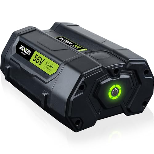 Batería-de-iones-de-litio-VANON-de-9,0-Ah-y-56-V-para-herramientas-eléctricas-EGO-Power+-BA1400T,-BA2800T,-BA4200T,-BA5600T,-compatible-con-herramientas-eléctricas-EGO-CS1604,-CS1804,-CS1403,-HT2400,-LB6504-y-LB5804-(paquete-de-1)