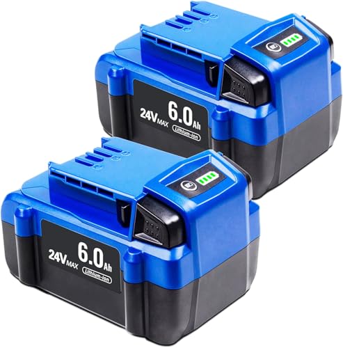 HAPPLYS---Paquete-de-2-baterías-de-6,0-Ah-de-repuesto-para-Kobalt-de-24-V,-compatible-con-las-herramientas-eléctricas-inalámbricas-Kobalt-KB624-03,-KB524-03,-KB424-03-y-KB224-03.
