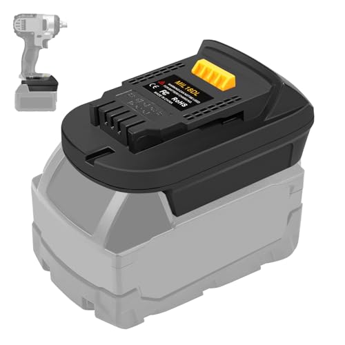 Adaptador-para-batería-de-litio-Dewalt-de-20-V.-Convertidor-para-baterías-de-iones-de-litio-Milwaukee-M-18-de-18-V.-Convierte-a-herramientas-eléctricas-inalámbricas-DeWalt-de-20-V-(solo-adaptador).