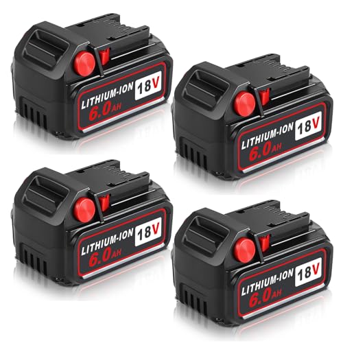 Batería-de-litio-Aoasur-M-18-de-18-V-y-6,0-Ah-(paquete-de-4)-para-Milwaukee-M-18