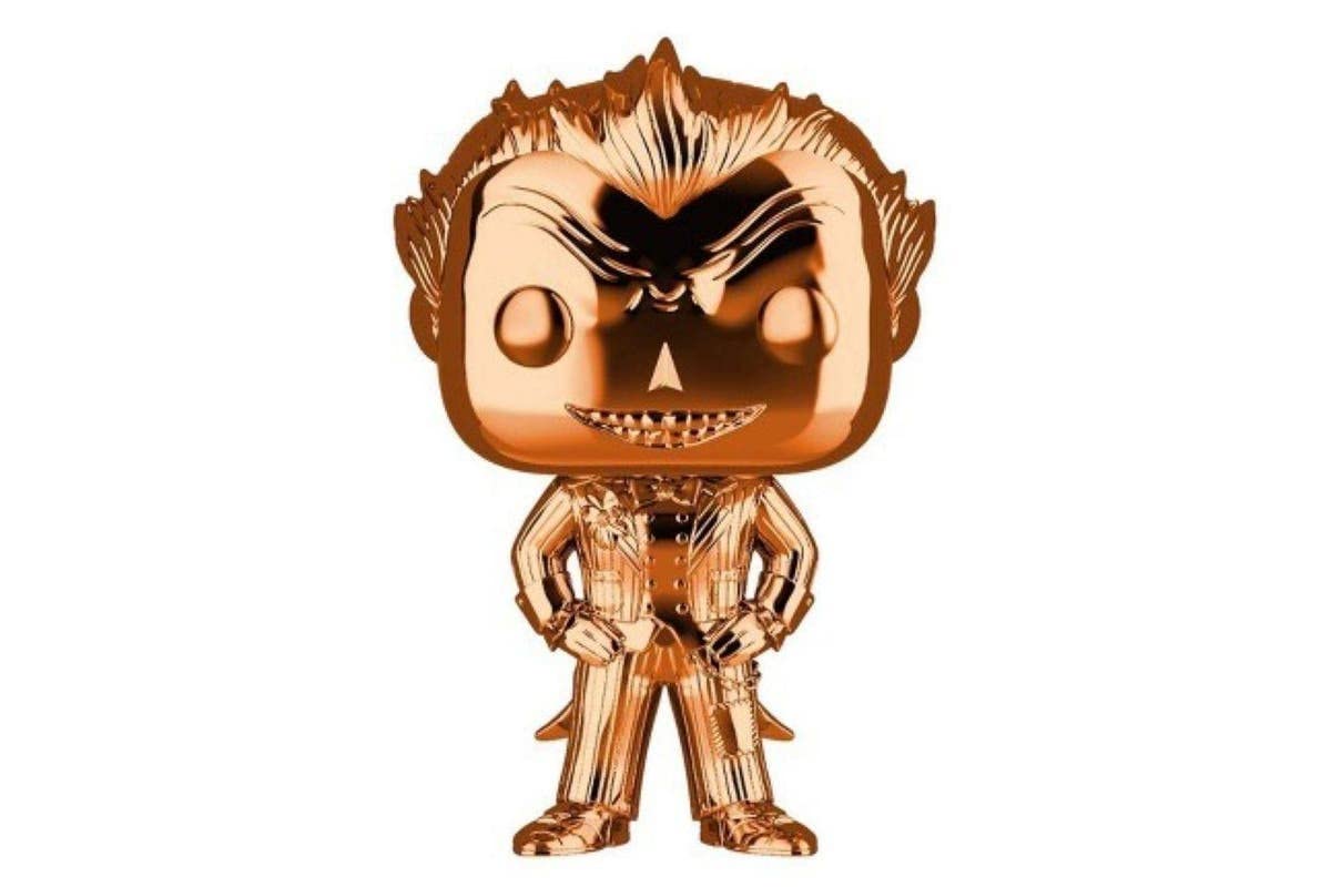 Funko Pop! Heroes: DC Comics Batman Arkham Asylum - The Joker (Orange Chrome) (NYCC Debut)