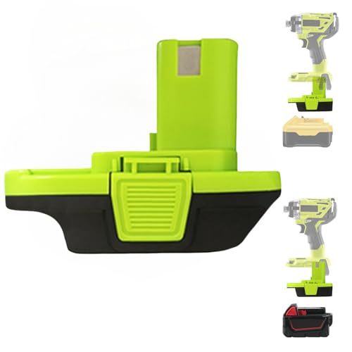 Adaptador-de-batería-YNDZ-para-DeWalt-a-Ryobi,-convierte-baterías-DeWalt-de-20-V-y-60-V-y-baterías-Milwaukee-M18-a-baterías-Ryobi-de-18-V-P107-y-P108,-con-carga-USB-máxima-de-5-V-y-2,1-A.