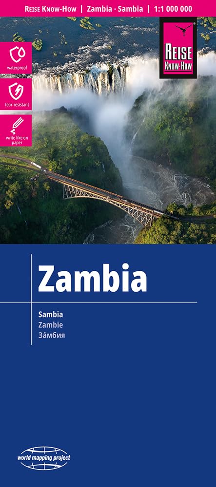 Libro: Zambia Travel Map