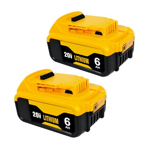 Batería-de-repuesto-DCB206-de-6,0-Ah-para-Dewalt-de-20-V-máx.,-compatible-con-DCB208,-DCB207,-DCB206,-DCB204,-DCB203,-DCB201-y-DCB200.-Compatible-con-herramientas-eléctricas-inalámbricas-Dewalt-de-la-serie-DCB200,-DCD,-DCF-y-DCG.