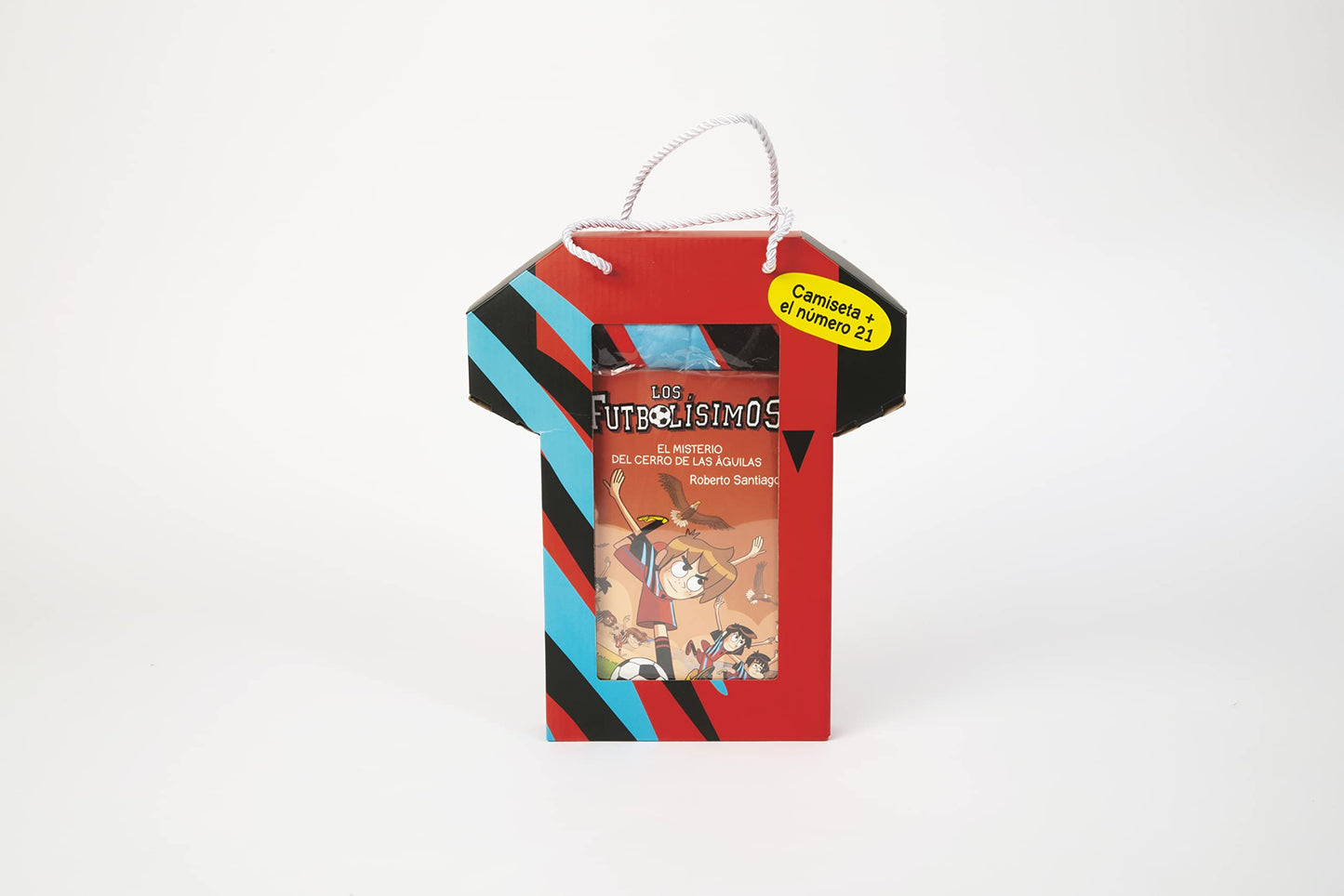 Libro: Pack Futbolísimos 21 + camiseta