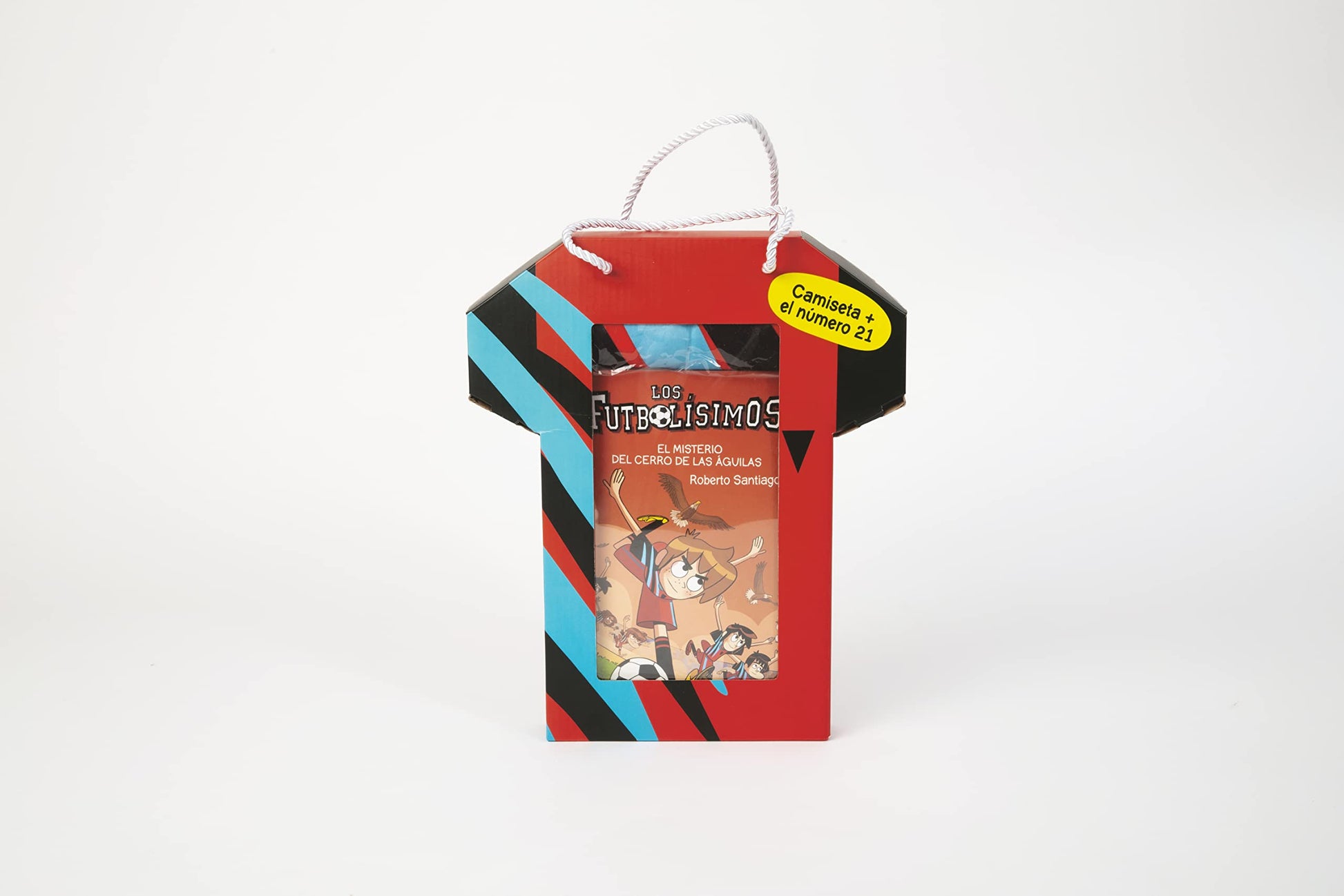 Libro: Pack Futbolísimos 21 + camiseta