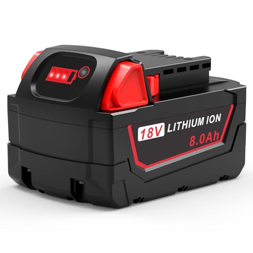 WECACHWE---Batería-de-repuesto-de-alta-capacidad-de-8,0-Ah-y-18-V-para-Milwaukee-de-18-V,-compatible-con-las-siguientes-baterías:-48-11-1812,-48-11-1820,-48-11-1840,-48-11-1850,-48-11-1852-y-48-11-1862.