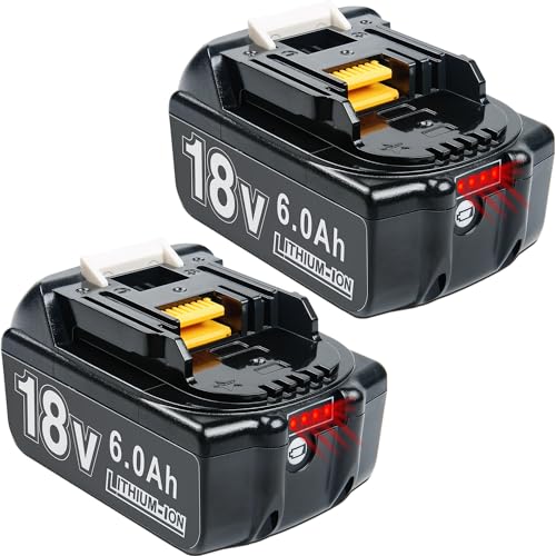 Batería-de-repuesto-DTK-de-6,0-Ah-para-Makita-de-18-V-(BL1860B,-BL1850B,-BL1840B,-BL1830B-y-BL1820B)