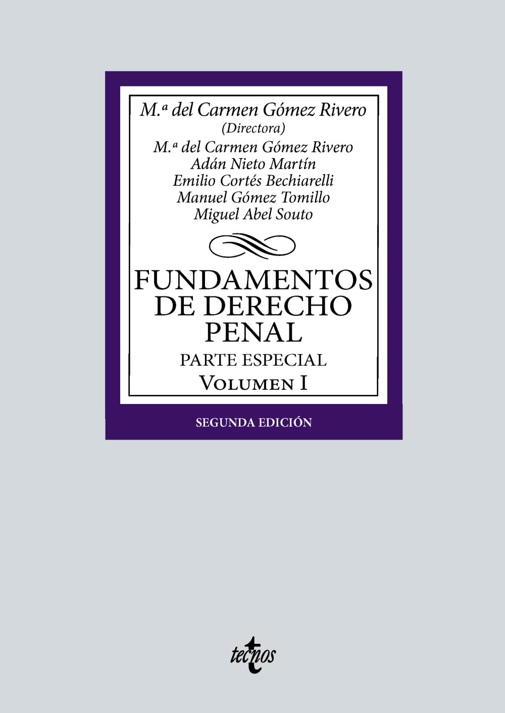 Libro: Fundamentos de Derecho Penal: Volumen I. Parte especial