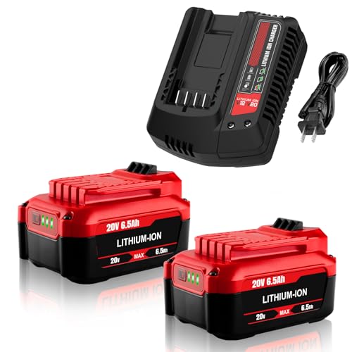 Paquete-de-2-baterías-de-litio-Powilling-de-20-V-y-6,5-Ah-V20-Craftsman-de-20-V-y-kit-de-cargador-para-CMCB202,-CMCB204,-CMCB206,-CMCB201,-CMCB100-y-CMCB124-con-cargador-Craftsman-de-20-V.