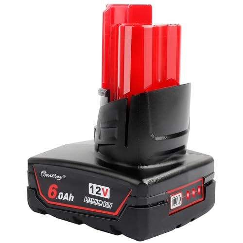 Batería-de-repuesto-Waitley-de-12-V-y-6-Ah-compatible-con-las-herramientas-Milwaukee-de-iones-de-litio-de-6-Ah-48-11-2411,-48-11-2440-y-48-11-2402.