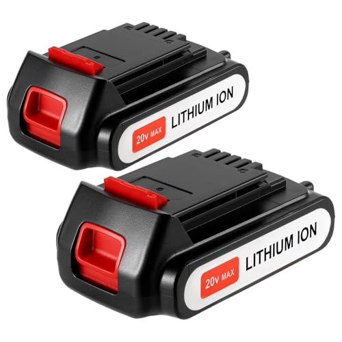 BATWAYPRO---Paquete-de-2-baterías-de-litio-de-4,0-Ah-y-20-V-máx.-LBXR20,-compatible-con-Black-and-Decker-(20-V),-LB2X4020,-LBXR2020-OPE,-LBXR20-OPE2,-LBXR20B-2,-LB2X3020-OPE,-LBXR20BT-(20-V-máx.)