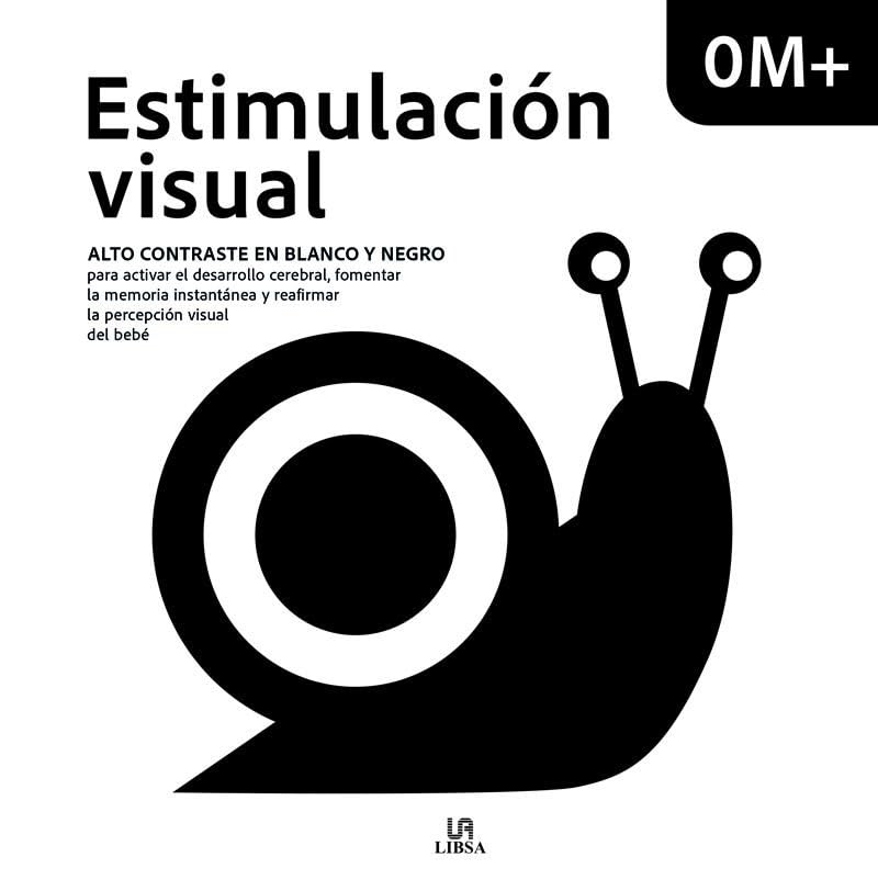 Libro: Estimulación Visual 0M+: Alto Contraste en Blanco y Negro