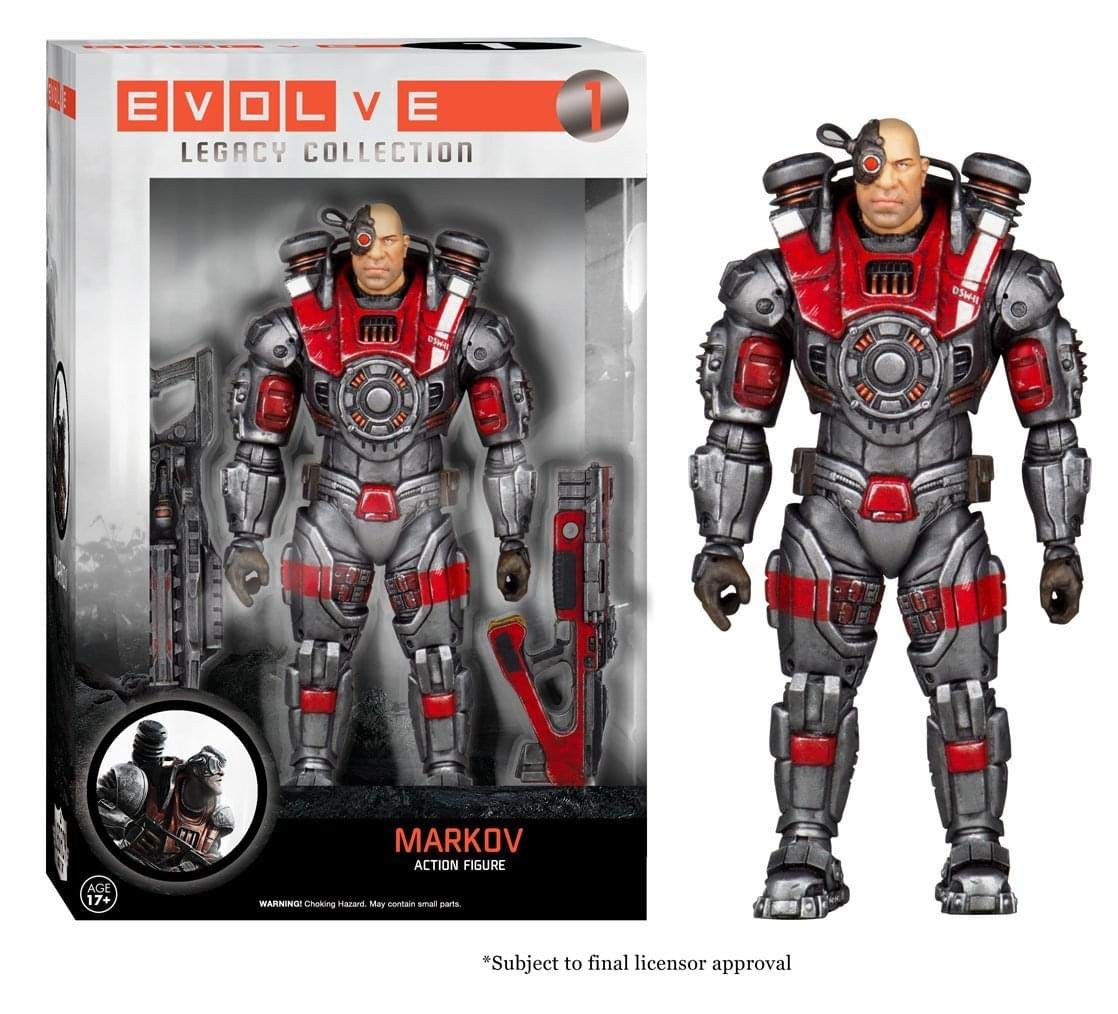 Funko Legacy Figura de Acción: Evolve Markov Figura de Acción