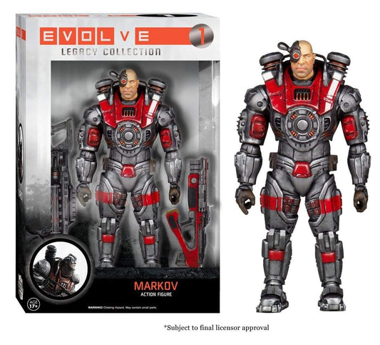 Funko Legacy Figura de Acción: Evolve Markov Figura de Acción