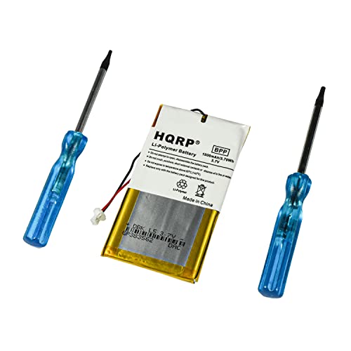 Batería-de-repuesto-HQRP-UP383562A-para-PDA-Palm-m500-m505-+-DOS-tipos-de-destornillador-y-MANUAL-de-instalación-más-protector-de-pantalla-universal-HQRP