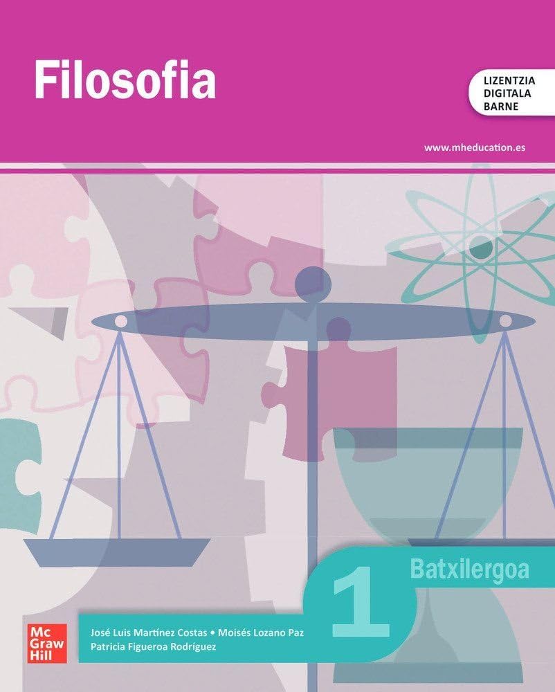 Libro: Filosofia, Batxileragoa 1