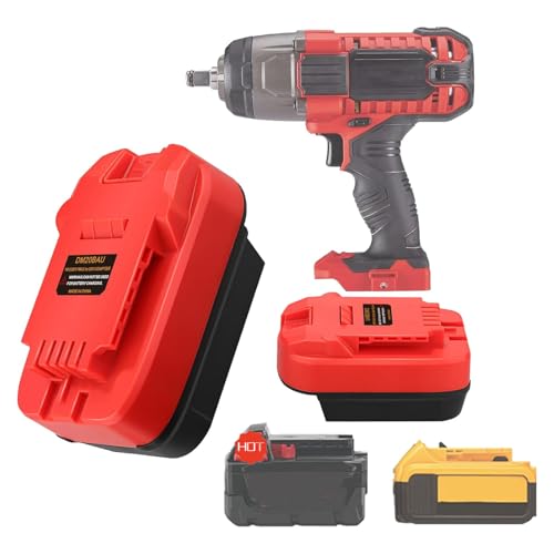 Adaptador-de-batería-URUN-para-Dewalt-y-Milwaukee-a-Bauer.-Compatible-con-baterías-de-litio-Dewalt-de-18-V-a-20-V-y-Milwaukee-de-18-V-M18.-Compatible-con-herramientas-inalámbricas-Bauer-de-la-serie-20-V-MAX.
