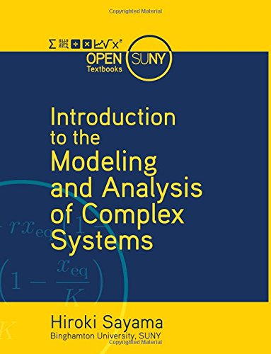 Libro: Introduction to the Modeling and Analysis of Complex Systems