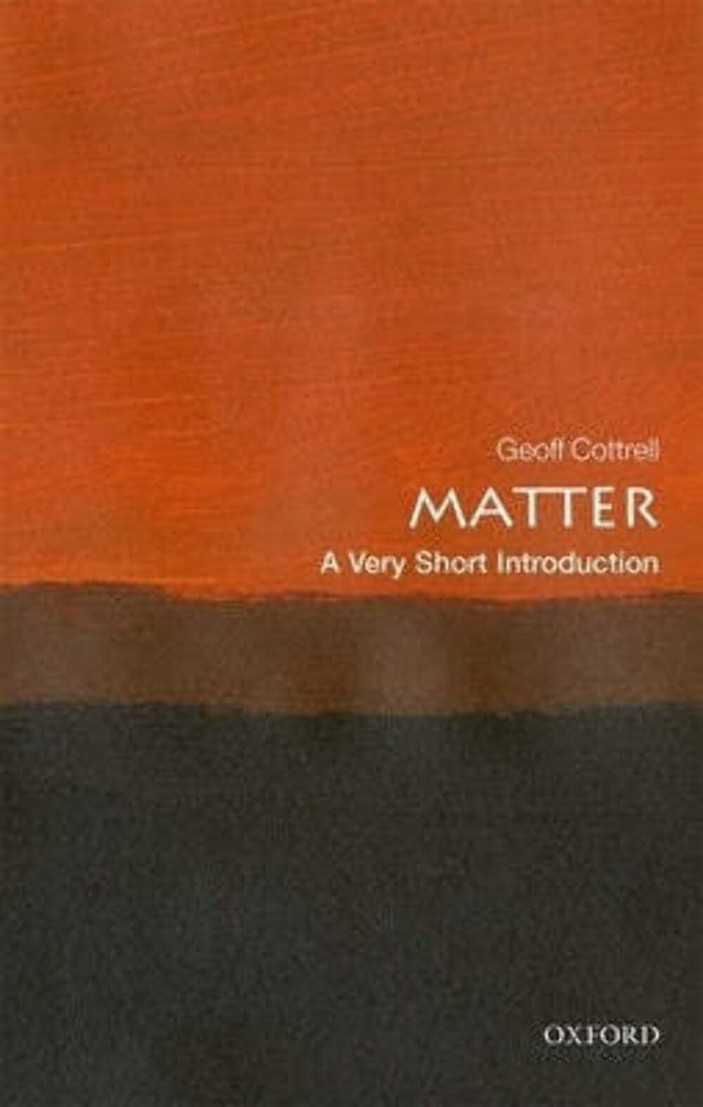 Libro: Matter: A Very Short Introduction