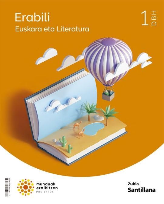 Libro: EUSKARA ETA LITERATURA ERABILI 1 DBH MUNDUAK ERAIKITZEN