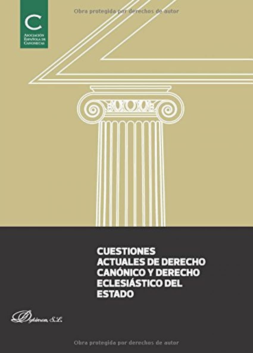 Libro: Cuestiones actuales de derecho canónico y derecho eclesiástico del Estado (Spanish Edition)