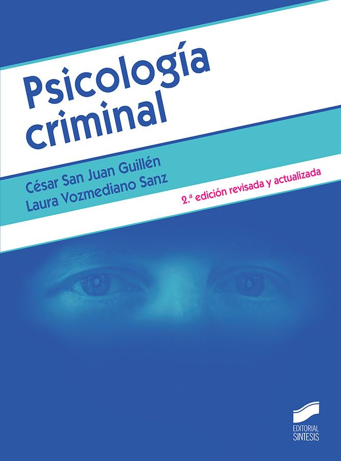 Libro: Psicología Criminal (2.ª edición revisada y actualizada)