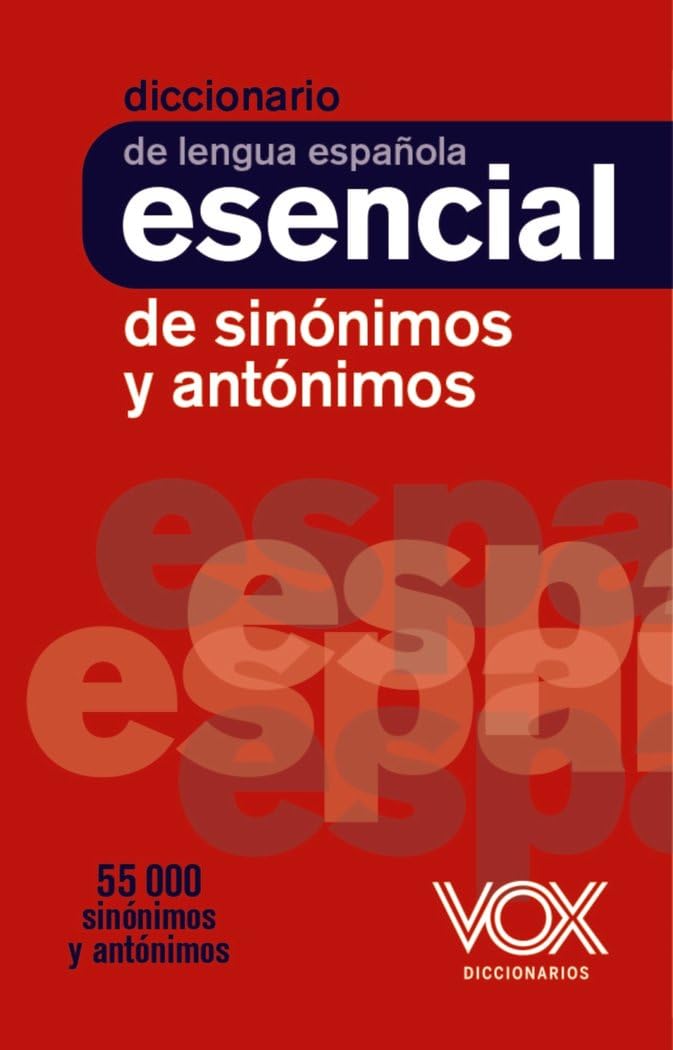 Libro: Diccionario esencial de sinónimos y antónimos