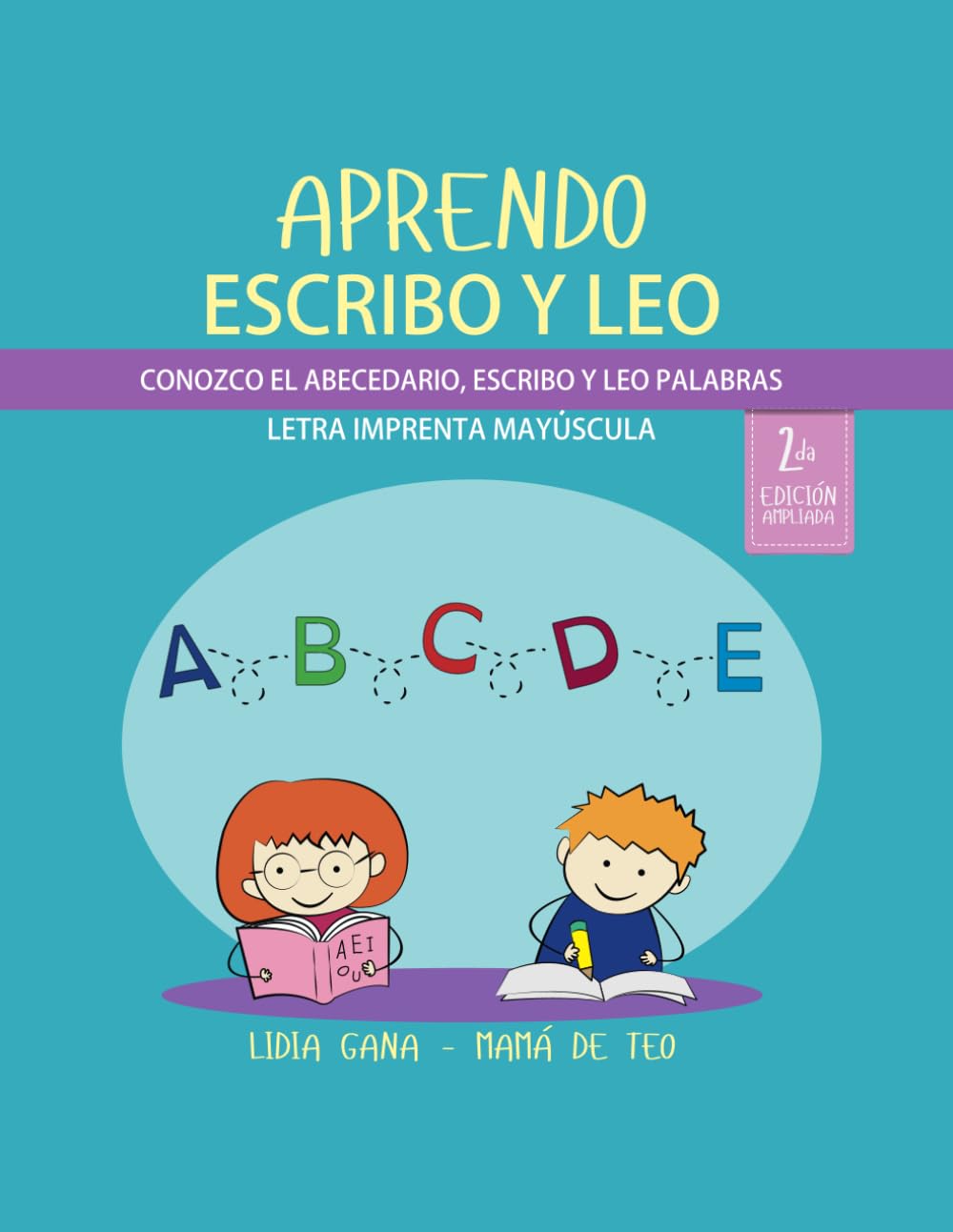 Libro: Aprendo, escribo y leo: Letra imprenta mayúscula