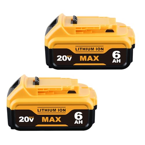Paquete-de-2-baterías-DCB200-de-6000-mAh-de-repuesto-para-Dewalt-de-20-V,-compatibles-con-baterías-de-iones-de-litio-Dewalt-DCB204,-DCB203,-DCB207-y-DCB208,-compatibles-con-herramientas-eléctricas-inalámbricas-de-20-V.