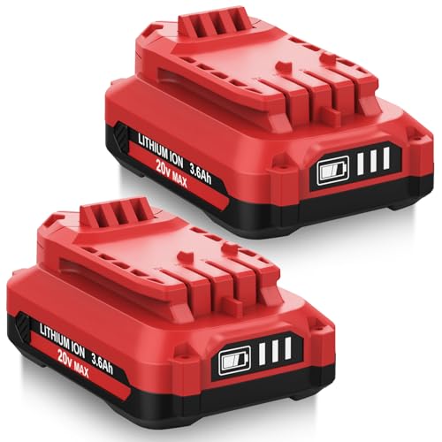 Paquete-de-2-baterías-de-repuesto-de-3,6-Ah-para-Craftsman-de-20-V,-de-litio-CMCB202,-CMCB202-2,-CMCB201,-CMCB204,-CMCB204-2-V20,-compatibles-con-herramientas-eléctricas-inalámbricas-Craftsman-de-20-V-CMCS300B-y-CMCG400B-(rojas).
