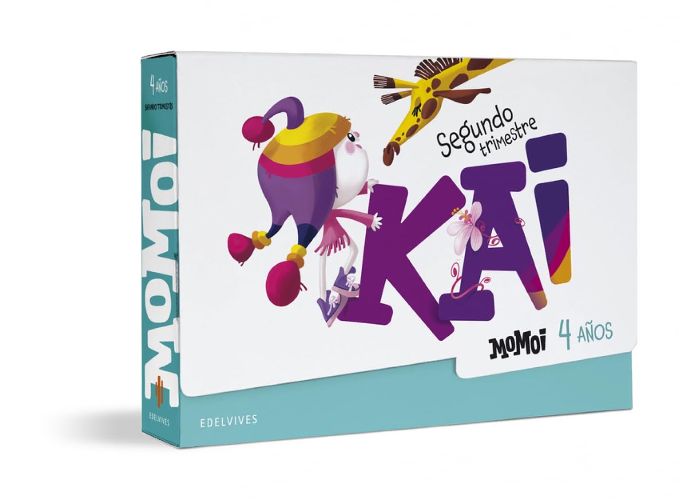 Libro: Proyecto Momoi - 4 años : Segundo trimestre: Kai (INFANTIL)
