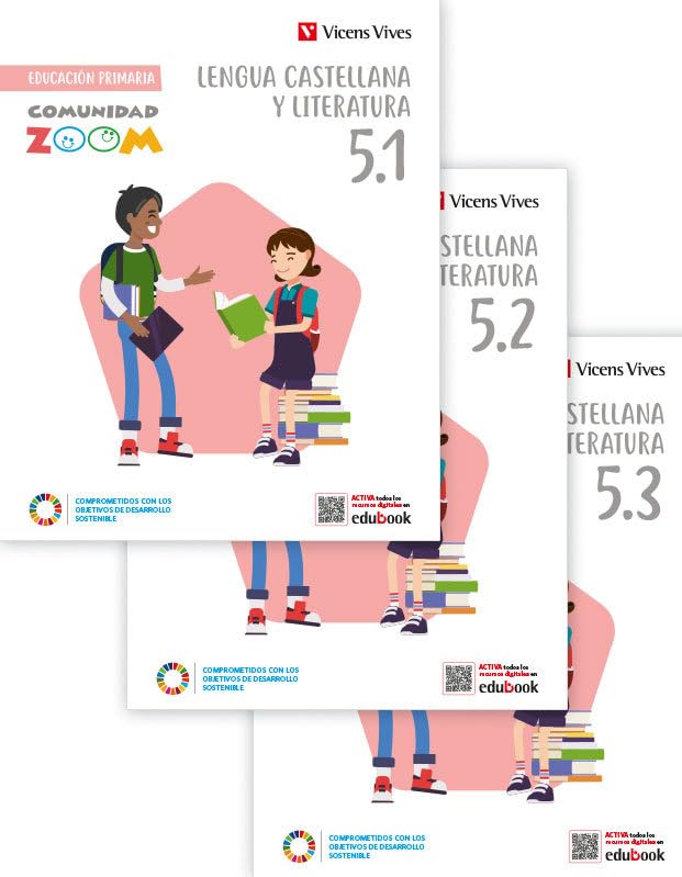 Libro: Lengua Castellana y Literatura 5 (5.1 - 5.2 - 5.3) Comunidad Zoom