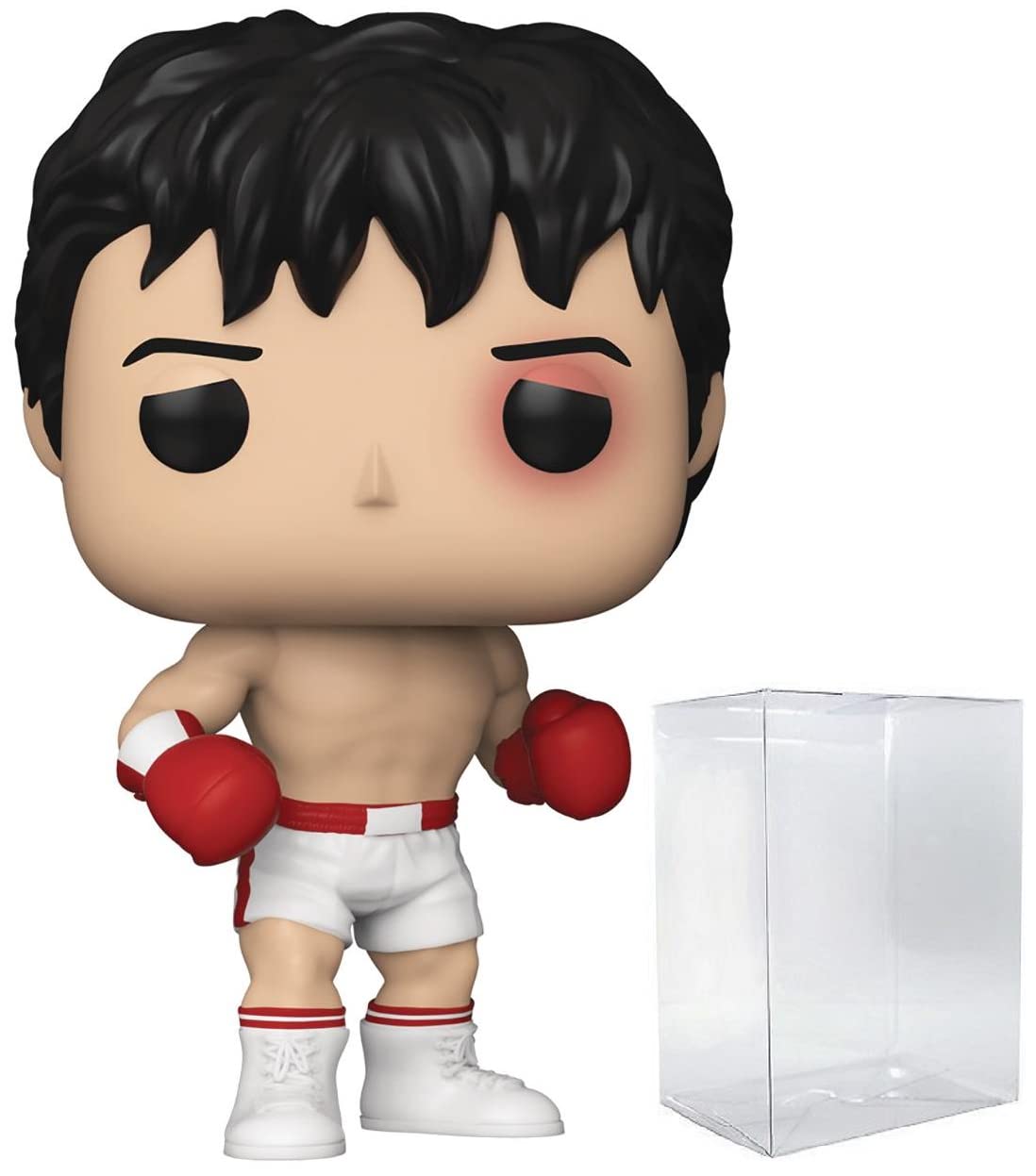 Funko Rocky 45th Anniversary - Rocky Balboa Pop! Figura de Vinilo (Bundled with Compatible Pop Box Protector Case)