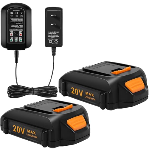 HUSUE---Batería-de-repuesto-de-3,5-Ah-para-Worx-de-20-V-(2-unidades,-cargador-incluido),-compatible-con-herramientas-eléctricas-inalámbricas-Worx-WA3520,-WA3525,-WA3575-y-WA3578-(20-V)