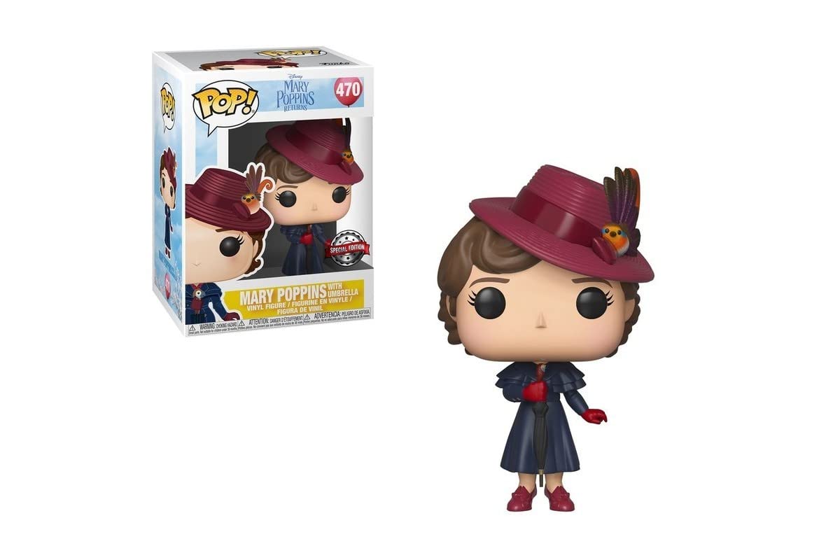 Funko Pop Mary Poppins with Umbrella Exclusivo 470