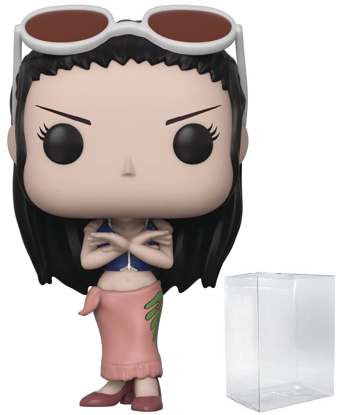 Funko Pop: POP One Piece - Nico Robin Funko Figura de Vinilo (Bundled with Compatible Box Protector Case) Multicolor 3.75 Pulgadas