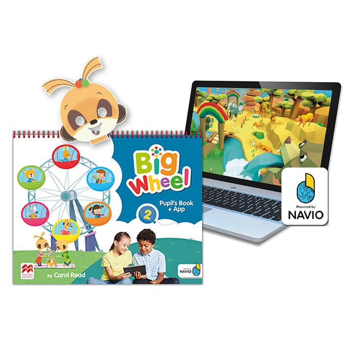 Libro: Big Wheel Pupil's Book + App Navio: acceso a la app del alumno