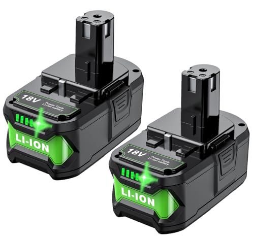 Batería-Bonadget-de-7,0-Ah-mejorada-para-Ryobi-de-18-V-para-OnePlus-P102,-P108,-P189,-P190,-PBP005,-PBP006,-PBP2005,-herramienta-inalámbrica-de-repuesto-de-iones-de-litio-(paquete-de-2)
