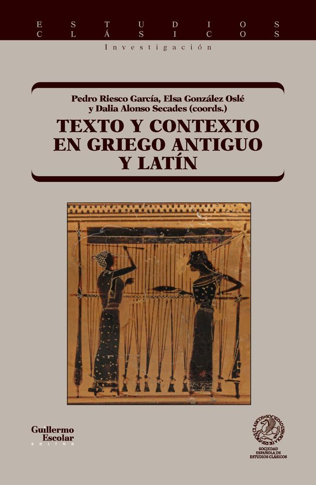 Libro: Texto y contexto en griego antiguo y latín